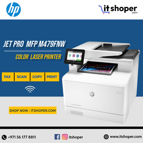 Jet Pro MFP M479FNW Color Laser Printer for high quality prints scans and copies.jpg