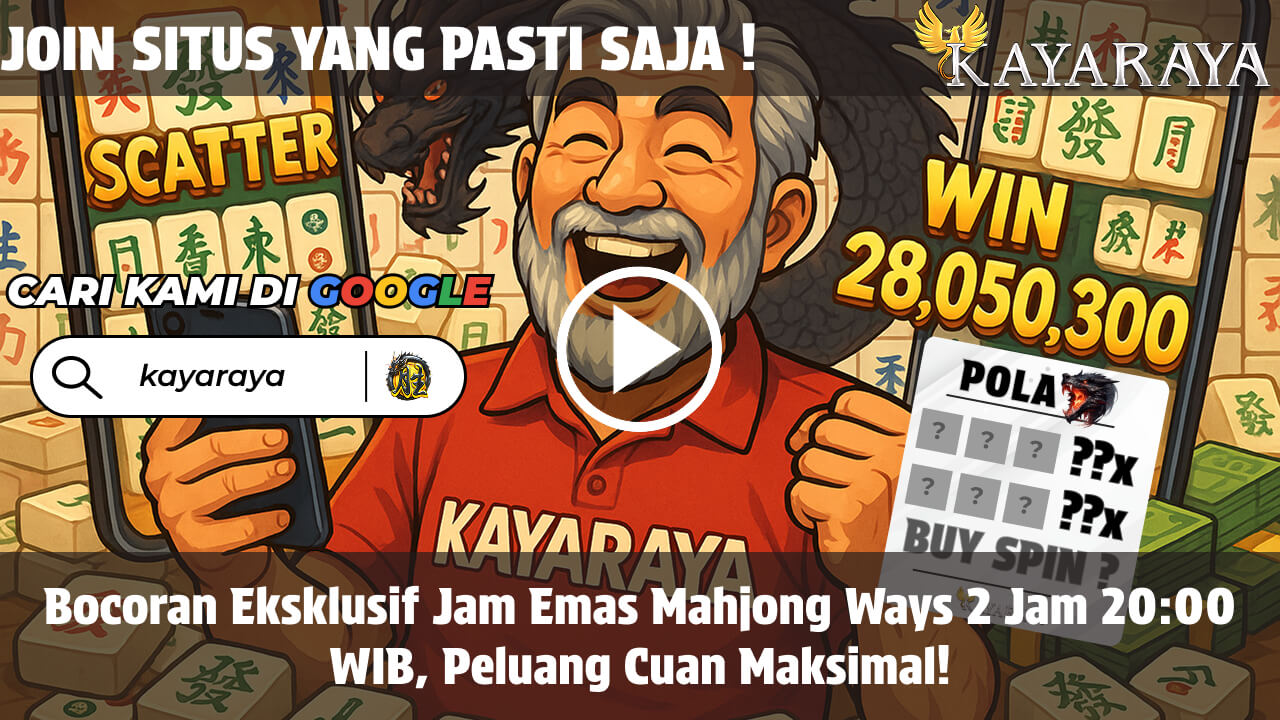 Bocoran Eksklusif Jam Emas Mahjong Ways 2 Jam 20:00 WIB, Peluang Cuan Maksimal!