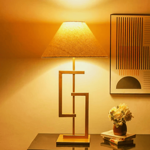 Metal Night Lamp Golden Finish Table Light For Home Decor Living Room TL502 1.png