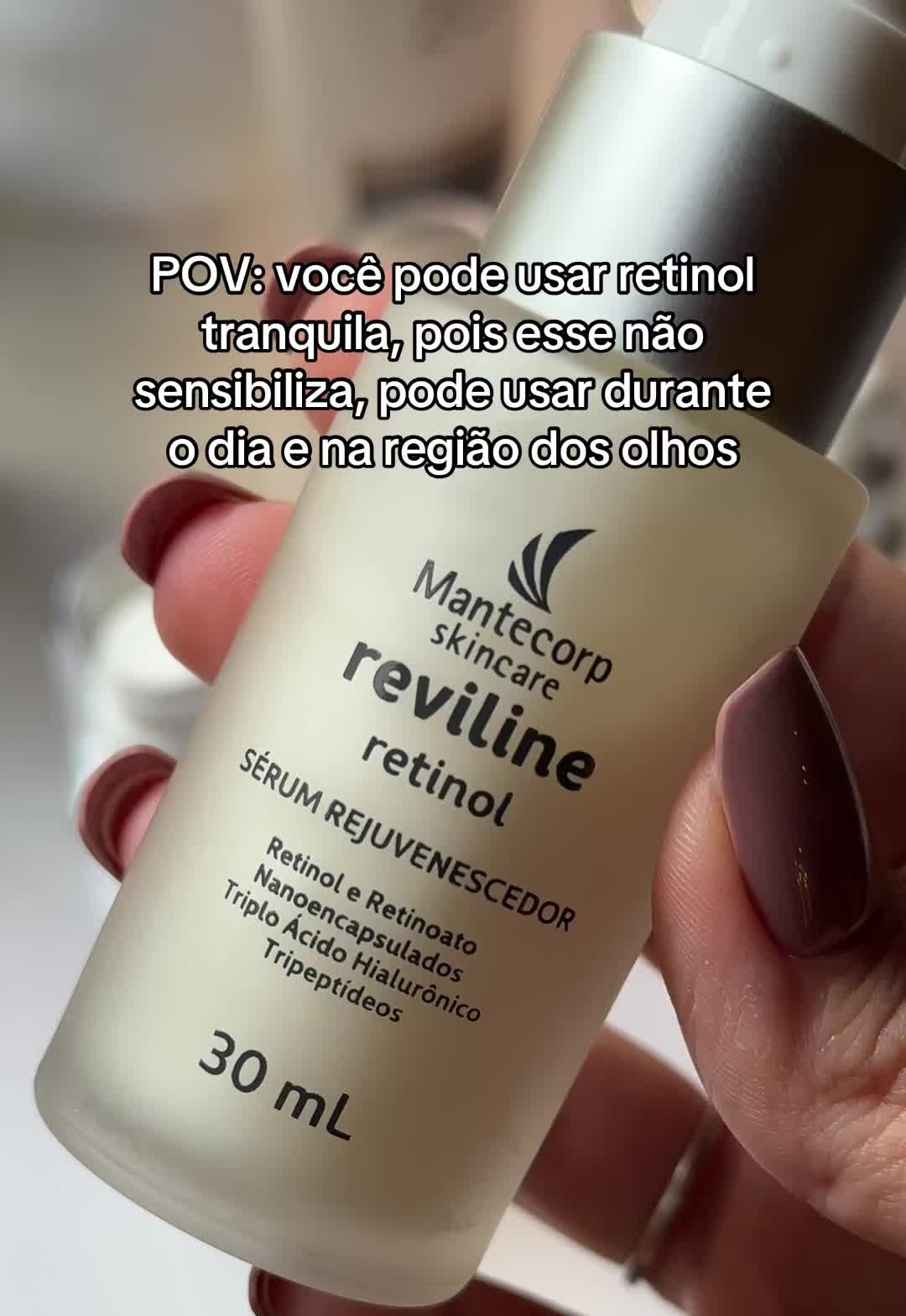 Rejuvenescedor Facial Reviline Retinol Sérum – 30ml