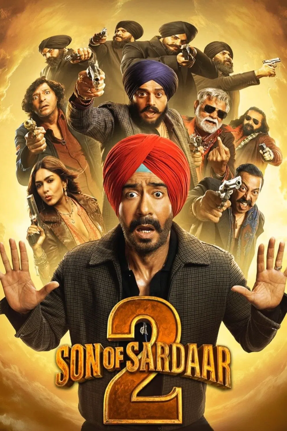 Download Son of Sardaar 2 (2025) Hindi 1080p | 720p | 480p HDTC x264 AAC Full Bollywood Movie