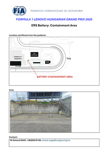 [Hungarian GP]Doc 4 Event Notes Circuit Map, Pit Lane, Emergency Exits Map, Quarantine Zone and Red .png