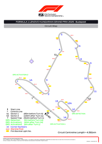 [Hungarian GP]Doc 4 Event Notes Circuit Map, Pit Lane, Emergency Exits Map, Quarantine Zone and Red .png