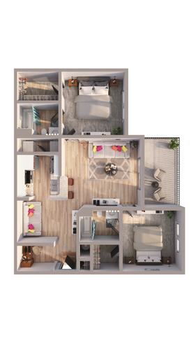 C195540 ArborPlace 3DFP 2B2B B1 TheAmsterdam 1105sqft.png