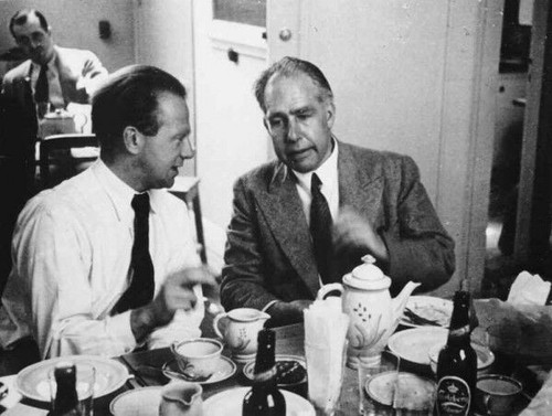 Heisenberg and Bohr 1934 e1435232201712