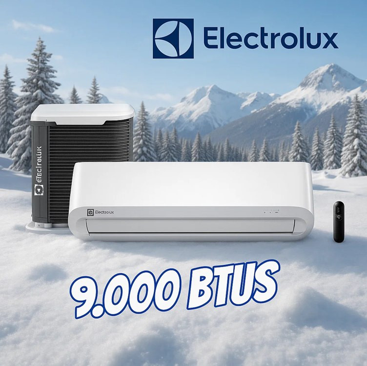 Ar-Condicionado Electrolux Inverter 9.000 BTUs Color Adapt Quente/Frio (JI09R/JE09R) – 220V