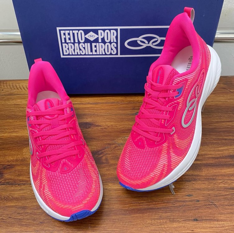 Tênis Olympikus Swift 5 Azaleia Rosa Corrida Original