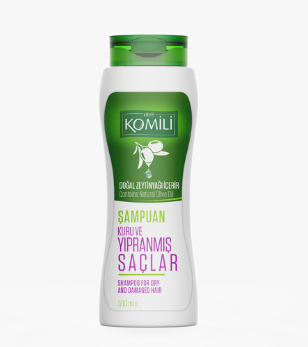 8697404380719 ШАМПУНЬ ДВОЛОС KOMILI ДСУХИХ И ПОВРЕЖДЕННЫХ 500 МЛ.jpg