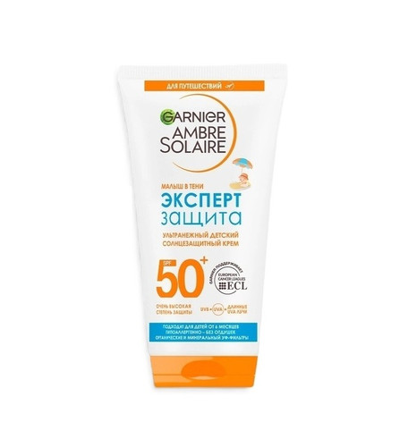 3600541436275 Крем Солнцезащитный Garnier Ambre Solaire Детский Малыш В Тени Spf50+ 50 Мл.jpg