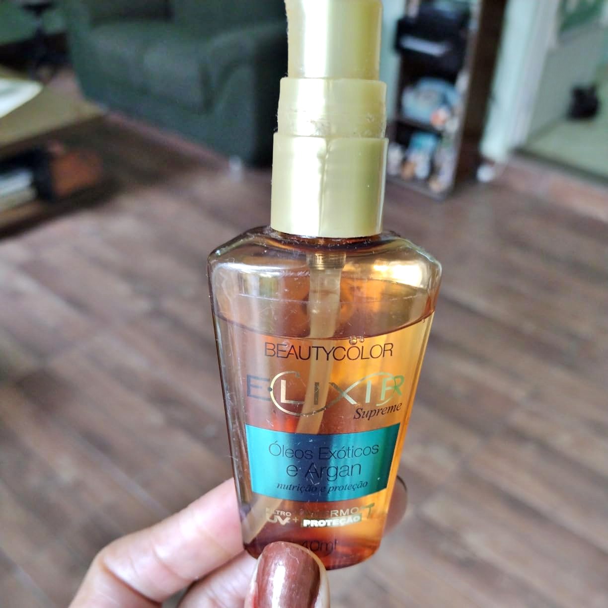 Beauty Color Reparação Pontas Capilar Elixir Beauty Color 40Ml Oleos Exoticos E Argan