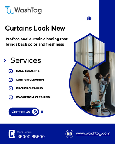 One of our clients reached out for curtain cleaning and was thrilled with the result..png