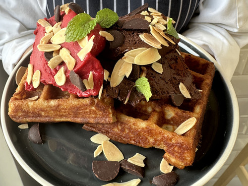 Sweet waffles with Gelato.jpg