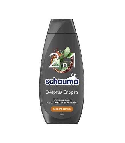 4015100803563 Шампунь И Гель ДДуша Schauma 2В1 Энергия Спорта 400 Мл.jpg