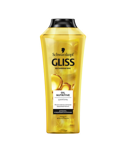 4015100803709 Шампунь для Волос Gliss Kur Oil Nutritive Питание И Здоровый Блеск 400 Мл .jpg