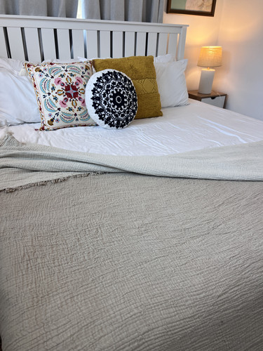 Muslin Bed Blanket Blanket Taupe (3).jpg