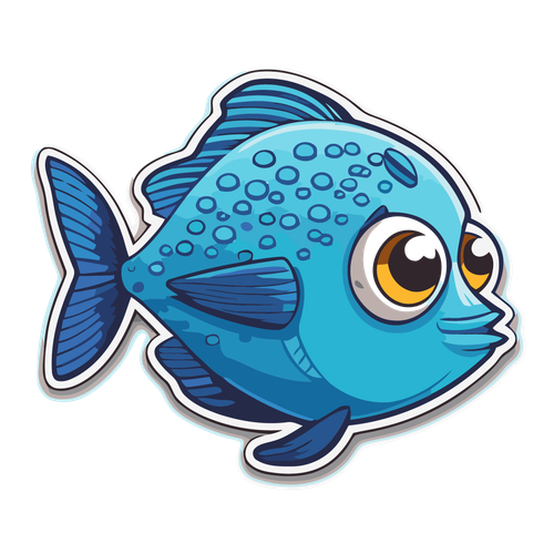 —Pngtree—blue cartoon fish sticker on 12228988.png