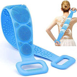 zuru bunch silicone back scrubber for shower body brush for bathing for back massage and all body pa