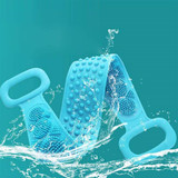 zuru bunch silicone back scrubber for shower body brush for bathing for back massage and all body pa