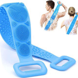 zuru bunch silicone back scrubber for shower body brush for bathing for back massage and all body pa