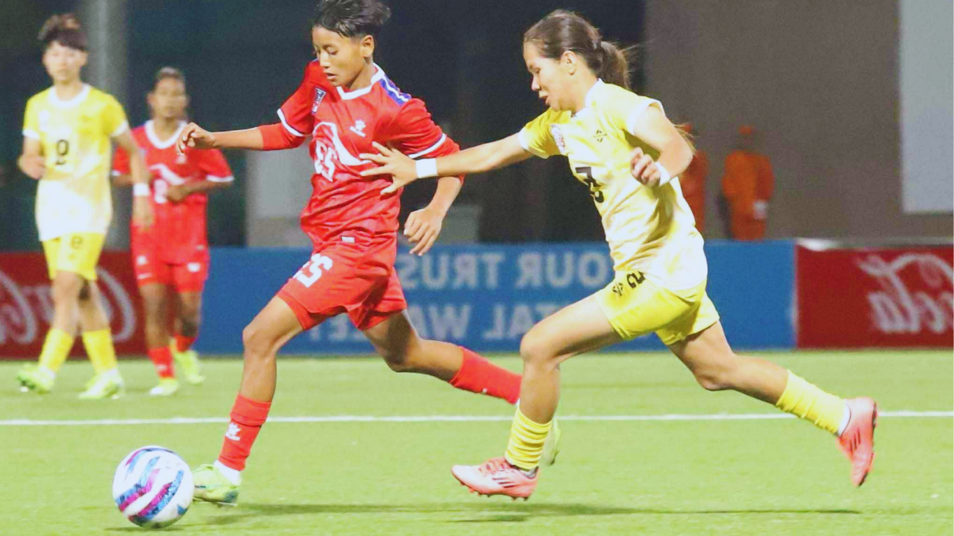 भुटानसँग बराबरीमा रोकियो नेपाल, यु–२० महिला एसियन कप छनोटको सुरुवात बराबरीबाट