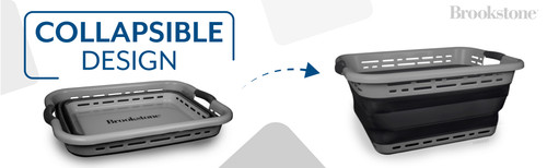 BKH1543 Collapsible Laundry Basket Dark Gray A+ 04.jpg