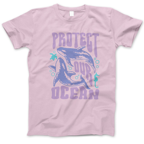 Photograph of four blank t-shirts greys beige and army green. Clipping path included. Ready for your.jpg