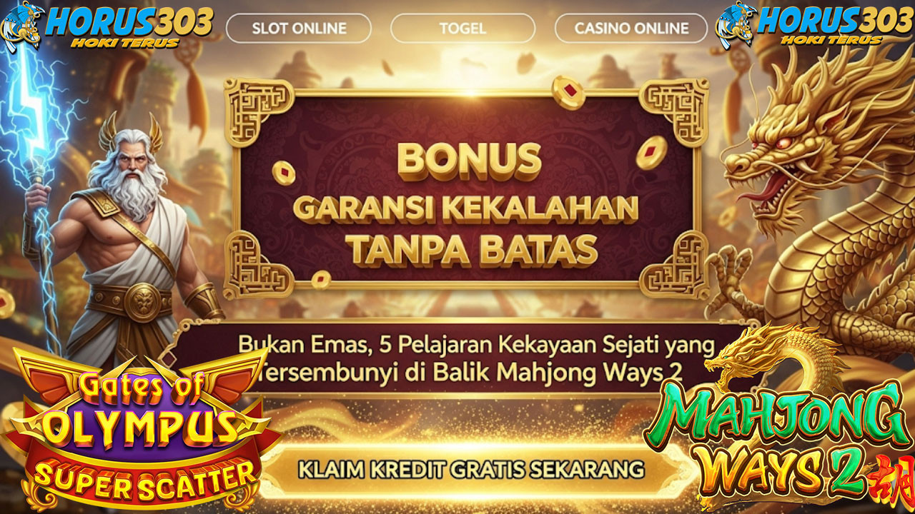 Bukan Emas, 5 Pelajaran Kekayaan Sejati yang Tersembunyi di Balik Mahjong Ways 2