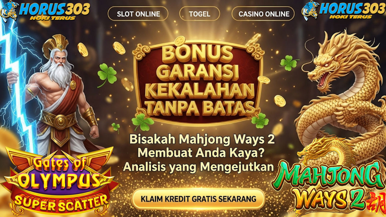 Bisakah Mahjong Ways 2 Membuat Anda Kaya? Analisis yang Mengejutkan