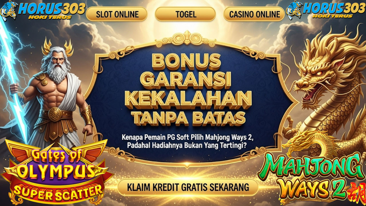 Kenapa Pemain PG Soft Pilih Mahjong Ways 2, Padahal Hadiahnya Bukan yang Tertinggi?