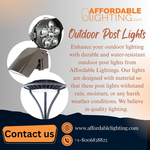 Find the Water Resistant Outdoor Lights With Affordable lightings