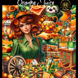 cupcake orange juice