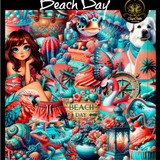 cupcake Beach Day
