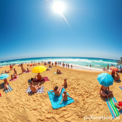 a bright and colorful beach scene with people enjoying the sun and sand.jpg