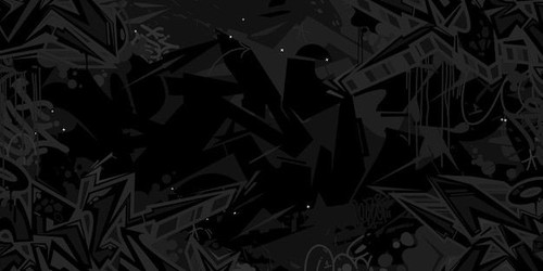 Modelo de fundo de ilustração vetorial padrão de estilo de graffiti abstrato urbano preto escuro Vet.jpg