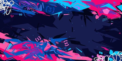 Premium Vector Trendy Dark Futuristic Mecha Gundam Cyberpunk Metaverse Colorful Abstract Urban Stree.jpg