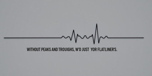Generate a meme featuring a sine wave resembling an ECG electrocardiogram waveform The waveform shou.jpg