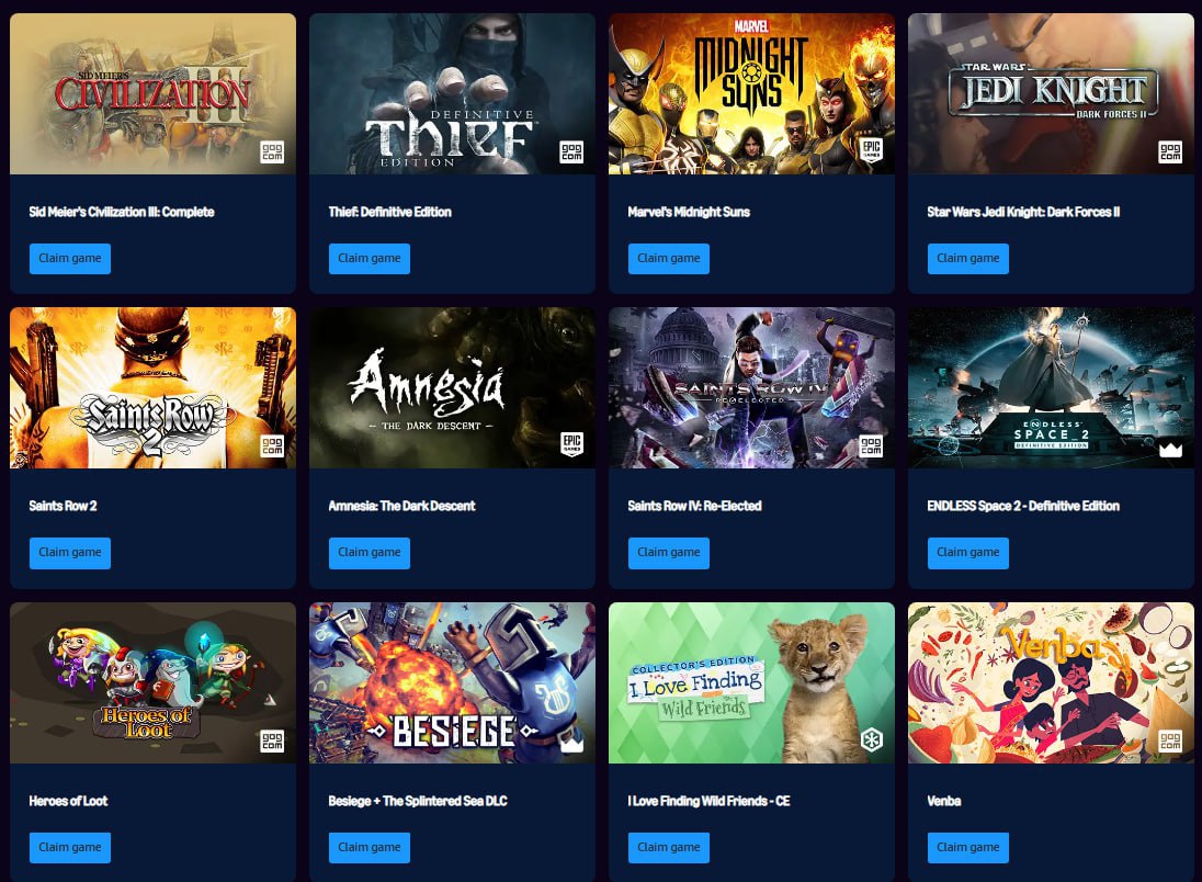 Jogos Grátis para Assinantes Amazon Prime