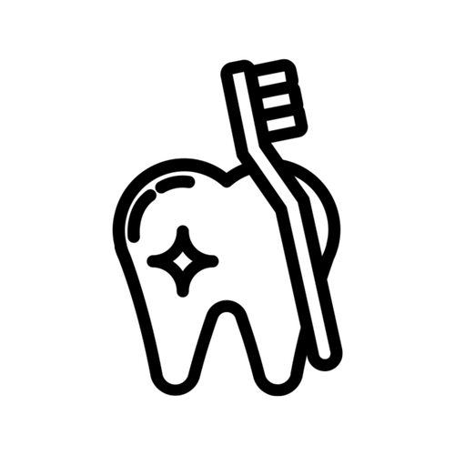 Hygiène bucco dentaire icon noir.png
