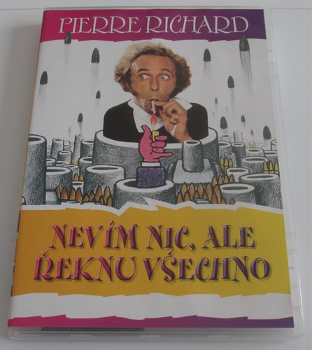 DVD Kolekce filmů s Pierrem Richardem H.C.E. Nevím nic, ale řeknu všechno LÍC.jpg