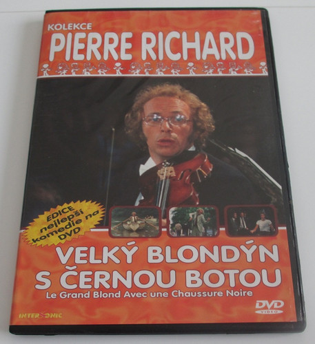 DVD Kolekce filmů s Pierrem Richardem Intersonic Velký blondýn s černou botou LÍC.jpg