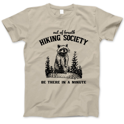 Photograph of four blank t-shirts greys beige and army green. Clipping path included. Ready for your.jpg