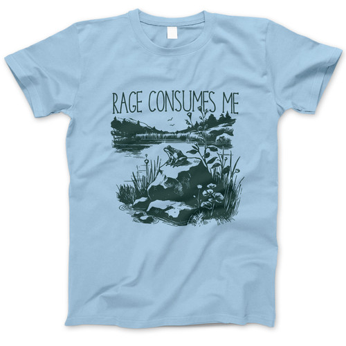 Photograph of four blank t-shirts greys beige and army green. Clipping path included. Ready for your.jpg