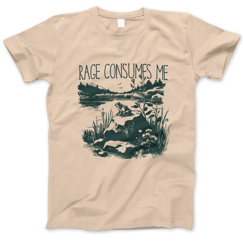 Photograph of four blank t-shirts greys beige and army green. Clipping path included. Ready for your.jpg