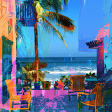 digital summer collage