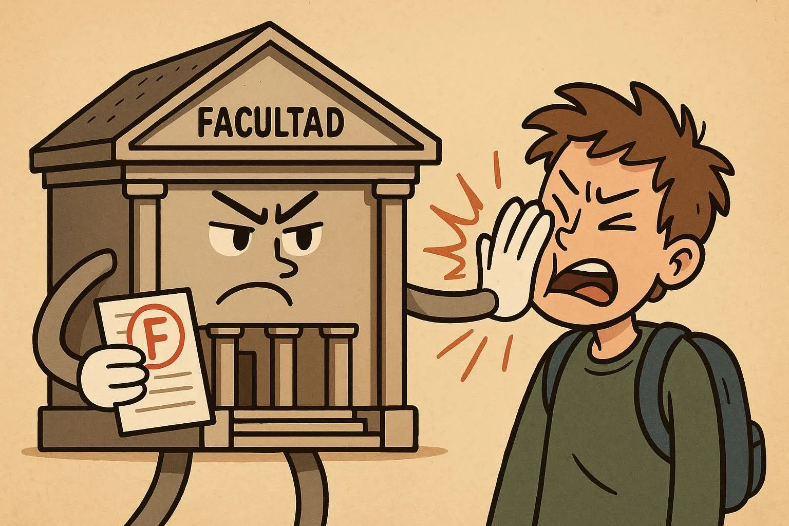 Cachetazo de bienvenida: lo que nadie te cuenta de ser estudiante
