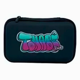 7 Case Estojo P kits Tonabê Preto com Estampa 15 x 9 M e G