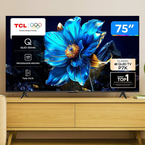 TCL 4K UHD QLED 75P7K Google TV AiPQ Google Assistente 3 HDMI 1 USB.jpg