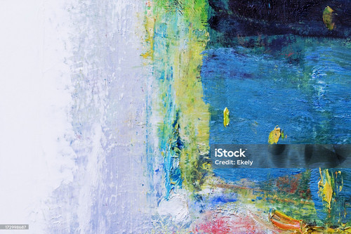 Abstract, blue painted background texture..jpg