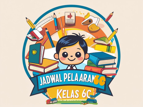 buatkan cover blogger dalam bahasa indonesia Jadwal pelajaran kelas 6C .jpg