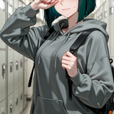 outside